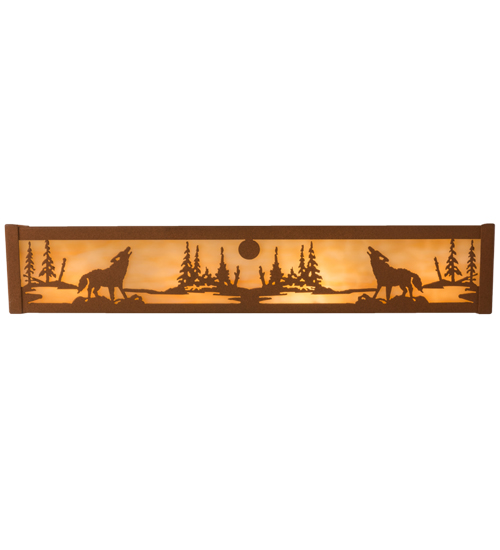  RUSTIC LODGE RUSTIC OR MOUNTIAN GREAT ROOM ART GLASS ANIMALS