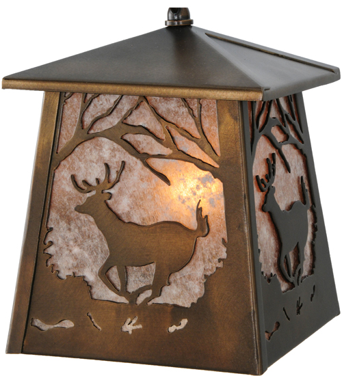  RUSTIC LODGE RUSTIC OR MOUNTIAN GREAT ROOM ANIMALS MICA