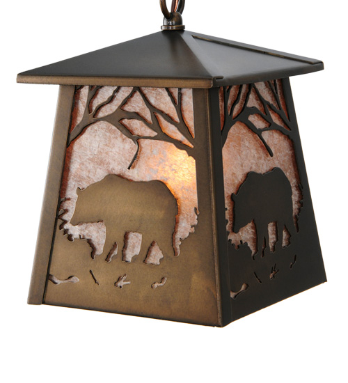  RUSTIC LODGE RUSTIC OR MOUNTIAN GREAT ROOM ANIMALS MICA