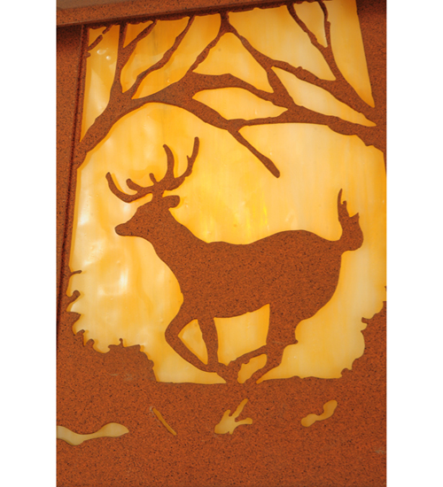  RUSTIC LODGE RUSTIC OR MOUNTIAN GREAT ROOM ART GLASS ANIMALS COUNTRY