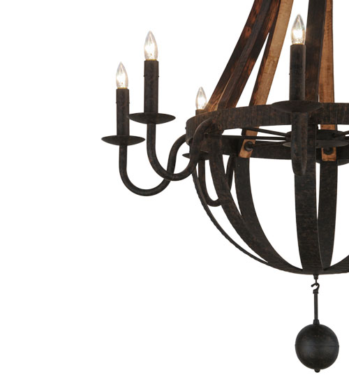  RUSTIC LODGE RUSTIC OR MOUNTIAN GREAT ROOM FORGED AND CAST IRON FAUX CANDLE SLEVES CANDLE BULB ON TOP