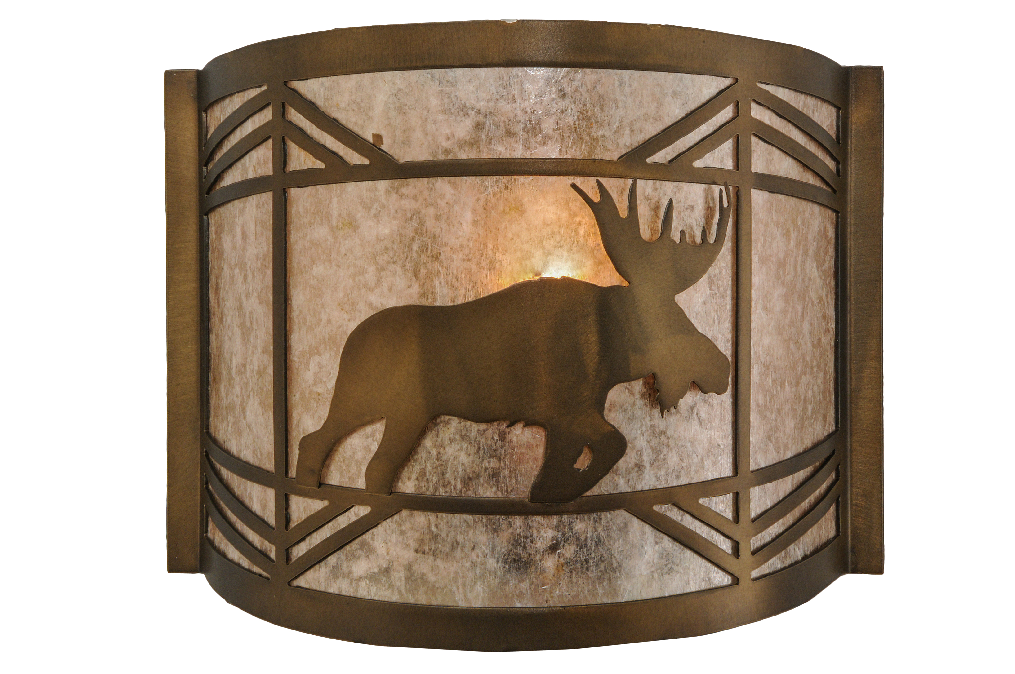  RUSTIC LODGE RUSTIC OR MOUNTIAN GREAT ROOM ANIMALS MICA