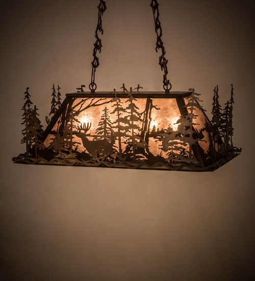  RUSTIC LODGE RUSTIC OR MOUNTIAN GREAT ROOM ANIMALS MICA