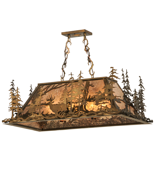  RUSTIC LODGE RUSTIC OR MOUNTIAN GREAT ROOM ANIMALS MICA