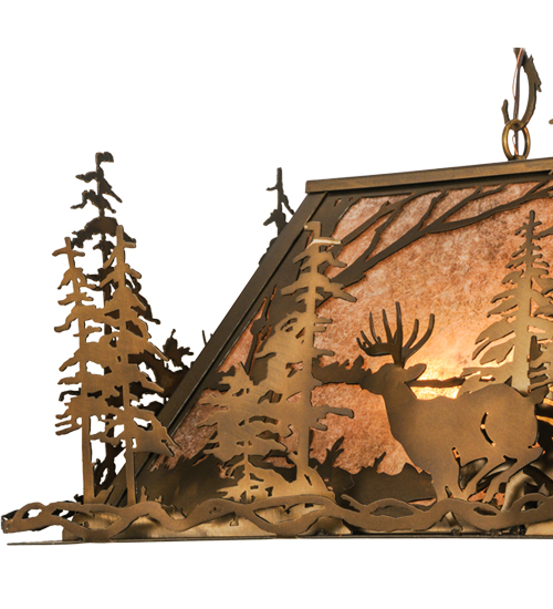  RUSTIC LODGE RUSTIC OR MOUNTIAN GREAT ROOM ANIMALS MICA