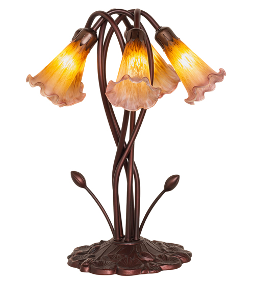  FLORAL ART GLASS NOUVEAU