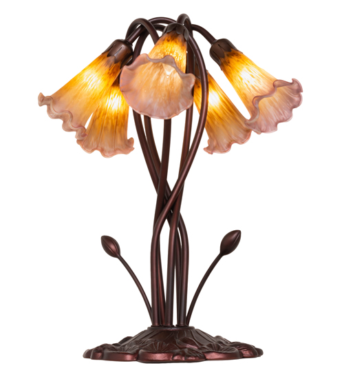  FLORAL ART GLASS NOUVEAU