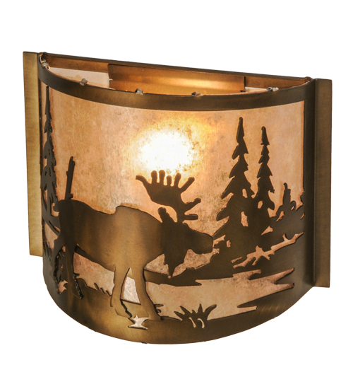  RUSTIC LODGE RUSTIC OR MOUNTIAN GREAT ROOM ANIMALS MICA