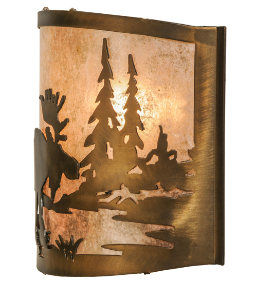  RUSTIC LODGE RUSTIC OR MOUNTIAN GREAT ROOM ANIMALS MICA