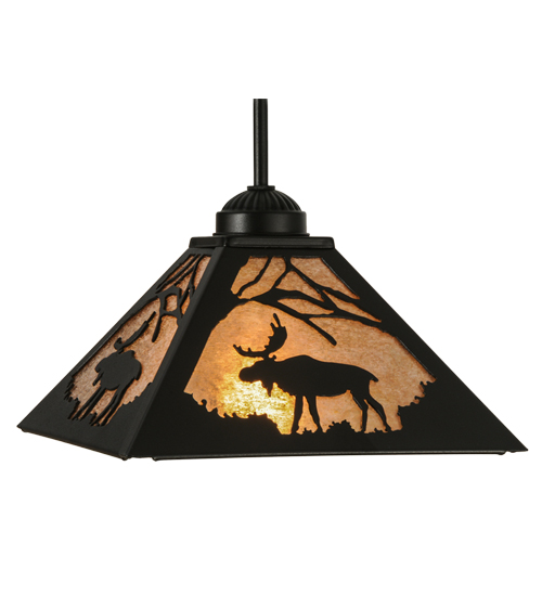  RUSTIC MISSION LODGE RUSTIC OR MOUNTIAN GREAT ROOM ANIMALS MICA