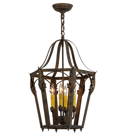  VICTORIAN SCROLL FEATURES CRAFTED OF STEEL FAUX CANDLE SLEVES CANDLE BULB ON TOP