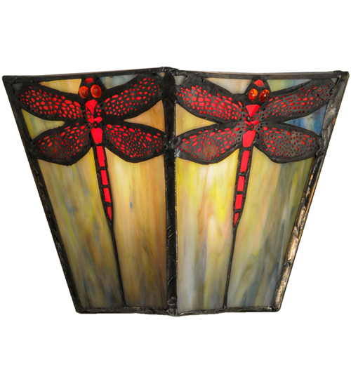  MISSION ART GLASS INSECTS
