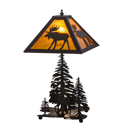  RUSTIC MISSION LODGE RUSTIC OR MOUNTIAN GREAT ROOM ART GLASS ANIMALS