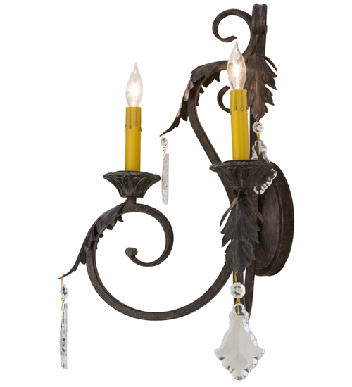  VICTORIAN SCROLL FEATURES CRAFTED OF STEEL FAUX CANDLE SLEVES CANDLE BULB ON TOP STAMPED/CAST METAL LEAF ROSETTE FLOWER ACCENT