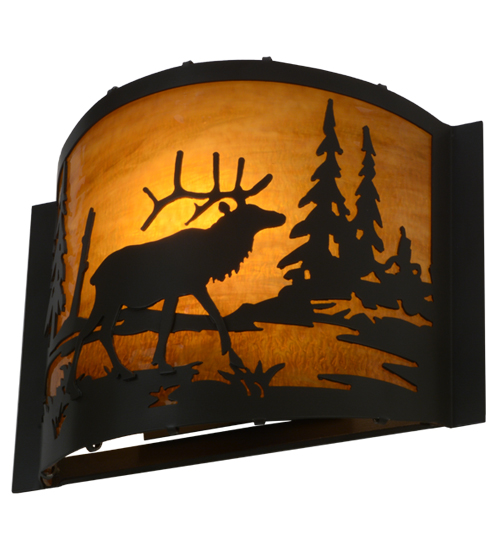  RUSTIC LODGE RUSTIC OR MOUNTIAN GREAT ROOM ART GLASS ANIMALS