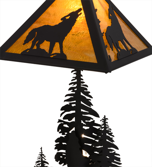  RUSTIC LODGE RUSTIC OR MOUNTIAN GREAT ROOM ART GLASS ANIMALS