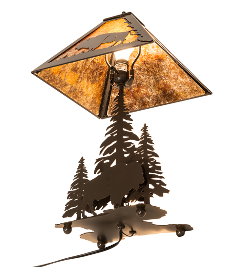  RUSTIC LODGE RUSTIC OR MOUNTIAN GREAT ROOM ANIMALS MICA