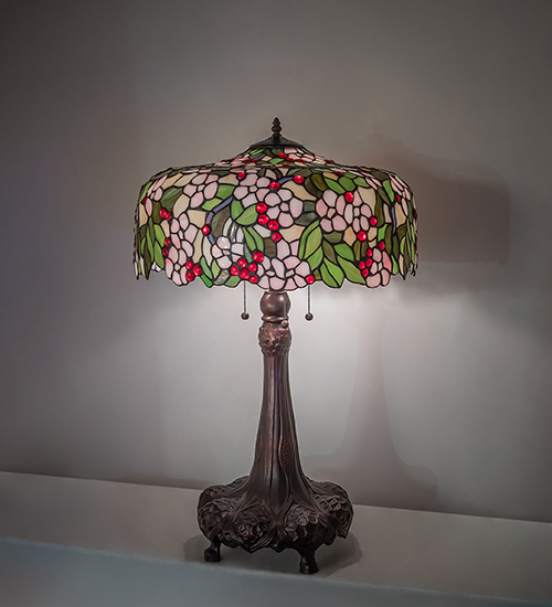  VICTORIAN TIFFANY REPRODUCTION OF ORIGINAL FLORAL NOUVEAU