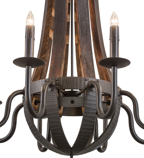  LODGE RUSTIC OR MOUNTIAN GREAT ROOM FORGED AND CAST IRON FAUX CANDLE SLEVES CANDLE BULB ON TOP