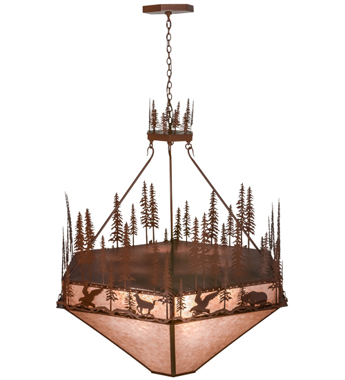  RUSTIC LODGE RUSTIC OR MOUNTIAN GREAT ROOM ANIMALS MICA