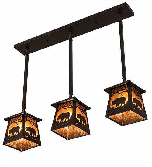  RUSTIC MISSION LODGE RUSTIC OR MOUNTIAN GREAT ROOM ANIMALS MICA