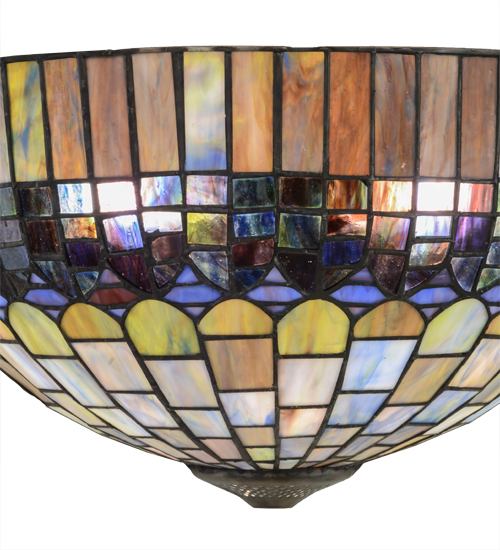  VICTORIAN TIFFANY REPRODUCTION OF ORIGINAL ART GLASS