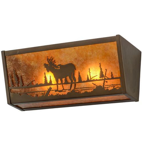  RUSTIC MISSION LODGE RUSTIC OR MOUNTIAN GREAT ROOM ANIMALS MICA