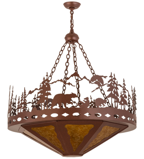  RUSTIC MISSION LODGE RUSTIC OR MOUNTIAN GREAT ROOM ANIMALS MICA