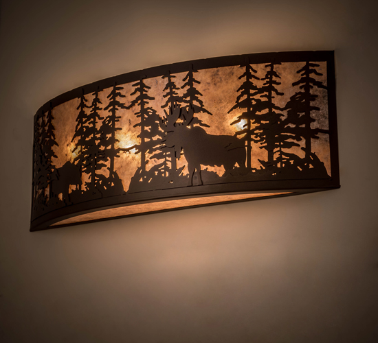  RUSTIC LODGE RUSTIC OR MOUNTIAN GREAT ROOM ANIMALS MICA