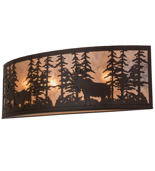  RUSTIC LODGE RUSTIC OR MOUNTIAN GREAT ROOM ANIMALS MICA