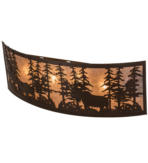  RUSTIC LODGE RUSTIC OR MOUNTIAN GREAT ROOM ANIMALS MICA