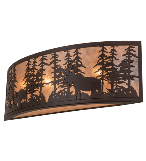  RUSTIC LODGE RUSTIC OR MOUNTIAN GREAT ROOM ANIMALS MICA