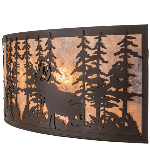  RUSTIC LODGE RUSTIC OR MOUNTIAN GREAT ROOM ANIMALS MICA