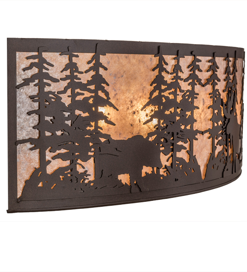  RUSTIC LODGE RUSTIC OR MOUNTIAN GREAT ROOM ANIMALS MICA