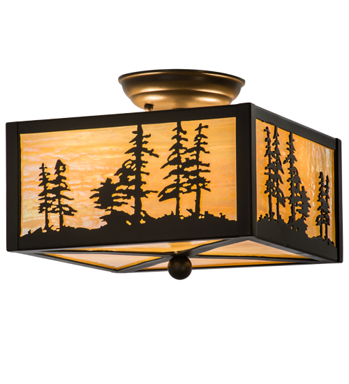  RUSTIC MISSION LODGE RUSTIC OR MOUNTIAN GREAT ROOM ART GLASS