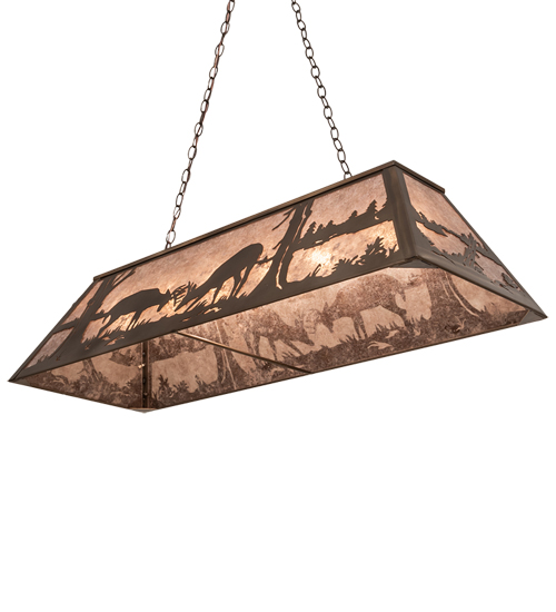  RUSTIC MISSION LODGE RUSTIC OR MOUNTIAN GREAT ROOM ANIMALS MICA