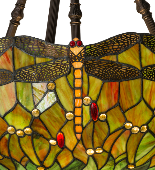  TIFFANY REPRODUCTION OF ORIGINAL ART GLASS NOUVEAU INSECTS