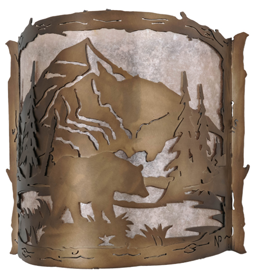  RUSTIC LODGE RUSTIC OR MOUNTIAN GREAT ROOM ANIMALS MICA