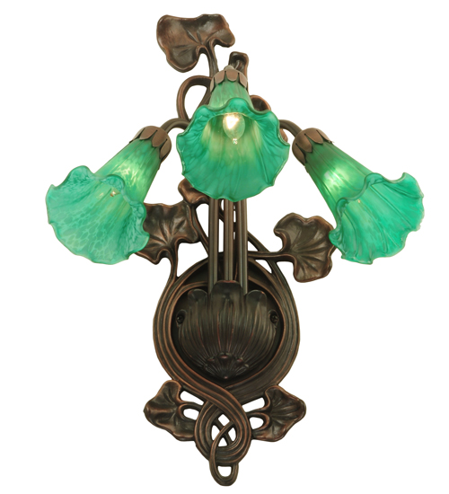  VICTORIAN TIFFANY REPRODUCTION OF ORIGINAL FLORAL