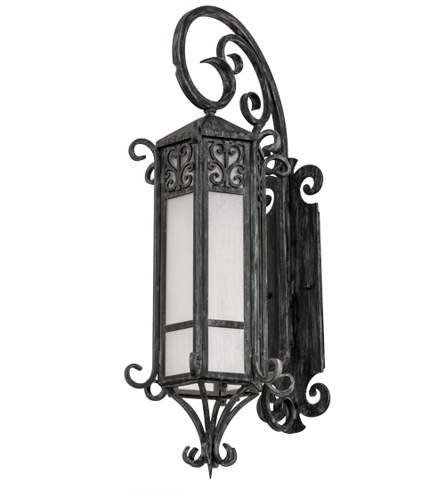  VICTORIAN GOTHIC SCROLL FEATURES CRAFTED OF STEEL SCROLL ACCENTS-LASER CUT OR EMBEDDED