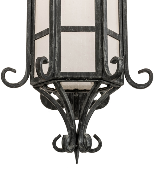  VICTORIAN GOTHIC SCROLL FEATURES CRAFTED OF STEEL SCROLL ACCENTS-LASER CUT OR EMBEDDED