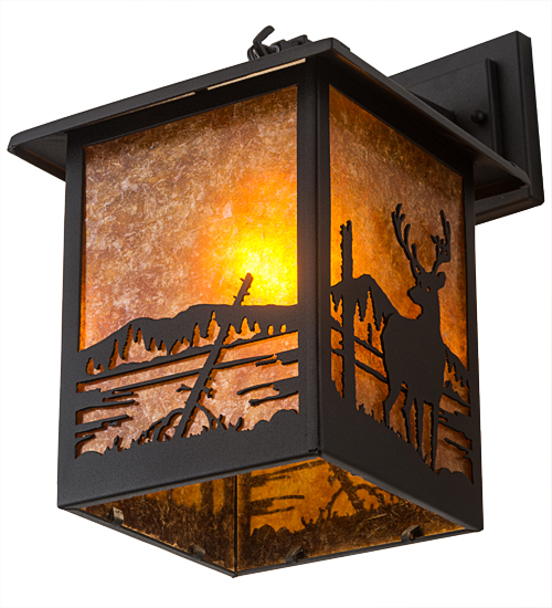  RUSTIC MISSION LODGE RUSTIC OR MOUNTIAN GREAT ROOM ART GLASS