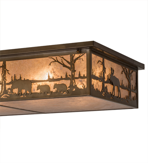  RUSTIC LODGE RUSTIC OR MOUNTIAN GREAT ROOM ANIMALS MICA