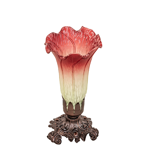  VICTORIAN FLORAL ART GLASS NOUVEAU