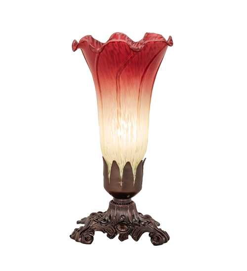  VICTORIAN FLORAL ART GLASS NOUVEAU