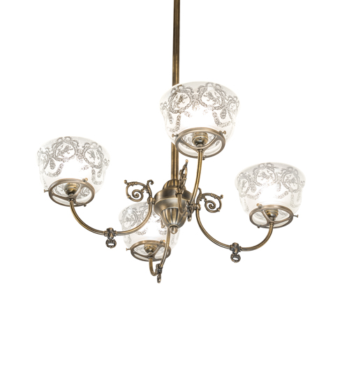  VICTORIAN SCROLL FEATURES CRAFTED OF STEEL STAMPED/CAST METAL LEAF ROSETTE FLOWER ACCENT