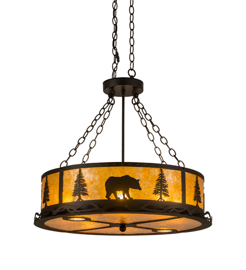  LODGE RUSTIC OR MOUNTIAN GREAT ROOM ANIMALS MICA DOWN LIGHTS SPOT LIGHT POINTING DOWN FOR FUNCTION