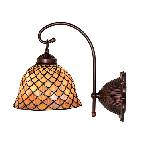  VICTORIAN TIFFANY REPRODUCTION OF ORIGINAL FLORAL NOUVEAU
