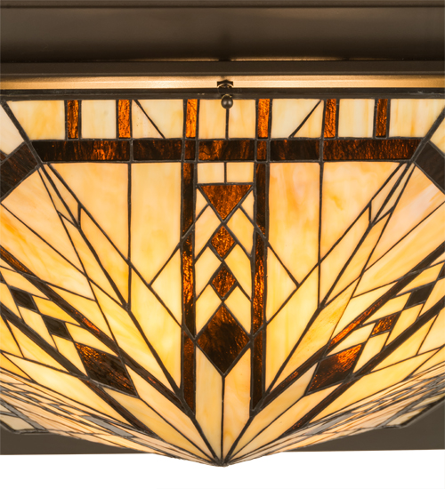  MISSION LODGE RUSTIC OR MOUNTIAN GREAT ROOM ART GLASS