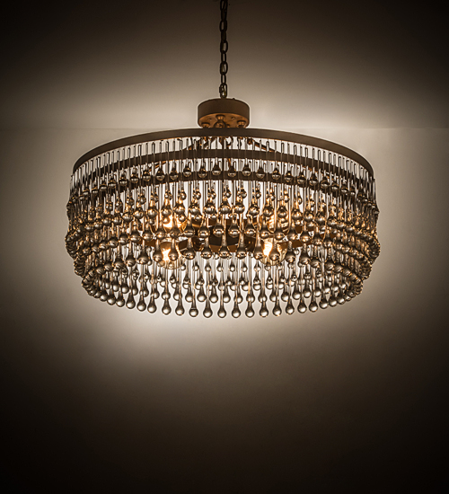  CONTEMPORARY CRYSTAL CHANDELIER